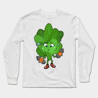 Spinach Working Out Long Sleeve T-Shirt